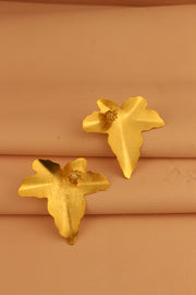 ARETE HOJA PALMEADA