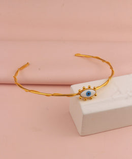CHOKER OJO TURCON PESTAÑAS LAZO