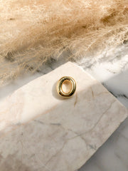 CADENA LETRA GLOBO DORADA