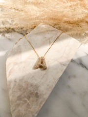 CADENA LETRA GLOBO CIRCON