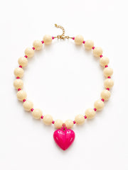 Collar Abaco - Dije Corazón
