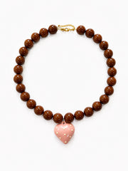 Collar Abaco - Dije Corazón
