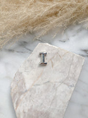 CADENA LETRA GLOBO PLATEADA