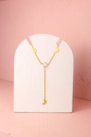 CADENA ESTRELLA CON NACAR Y LUNA