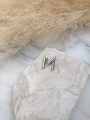 CADENA LETRA GLOBO PLATEADA