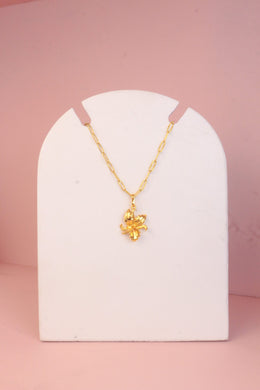 CADENA FLOR ORQUIDEA