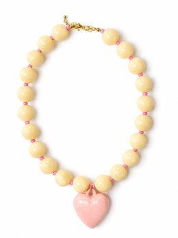 Collar Abaco - Dije Corazón