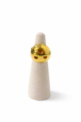 ANILLO MEDIA ESFERA CORAZÓN