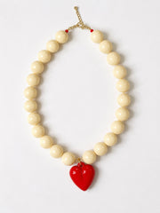 Collar Abaco - Dije Corazón