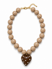 Collar Abaco - Dije Corazón