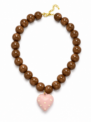 Collar Abaco - Dije Corazón
