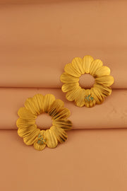 ARETE REDONDO PETALOS DE GIRASOL