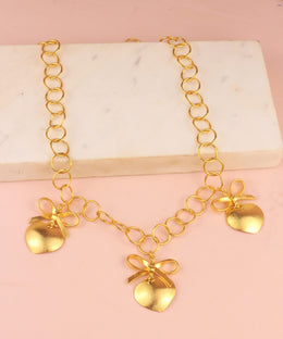 COLLAR MOÑO CORAZÓN XOXO