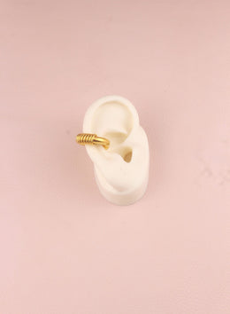 EARCUFF TUBO ENTORCHADO