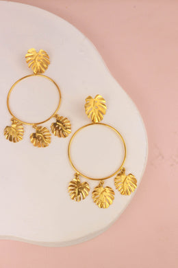 MAXI ARETE HOJA BALAZO X4