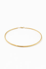 CHOKER LISO CON BROCHE