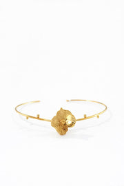 CHOKER FLOR CATTLEYA CON BALINES