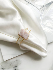 BRAZALETE CUARZO ROSA