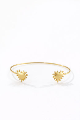 CHOKER CORAZON CON PUNTOS