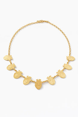 CHOKER CORAZÓN ANATOMICO X9